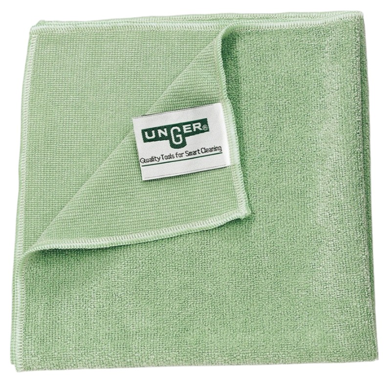 Unger® SmartColor Microwipe 4000 - Grünes Mikrofasertuch 40 x 38 cm